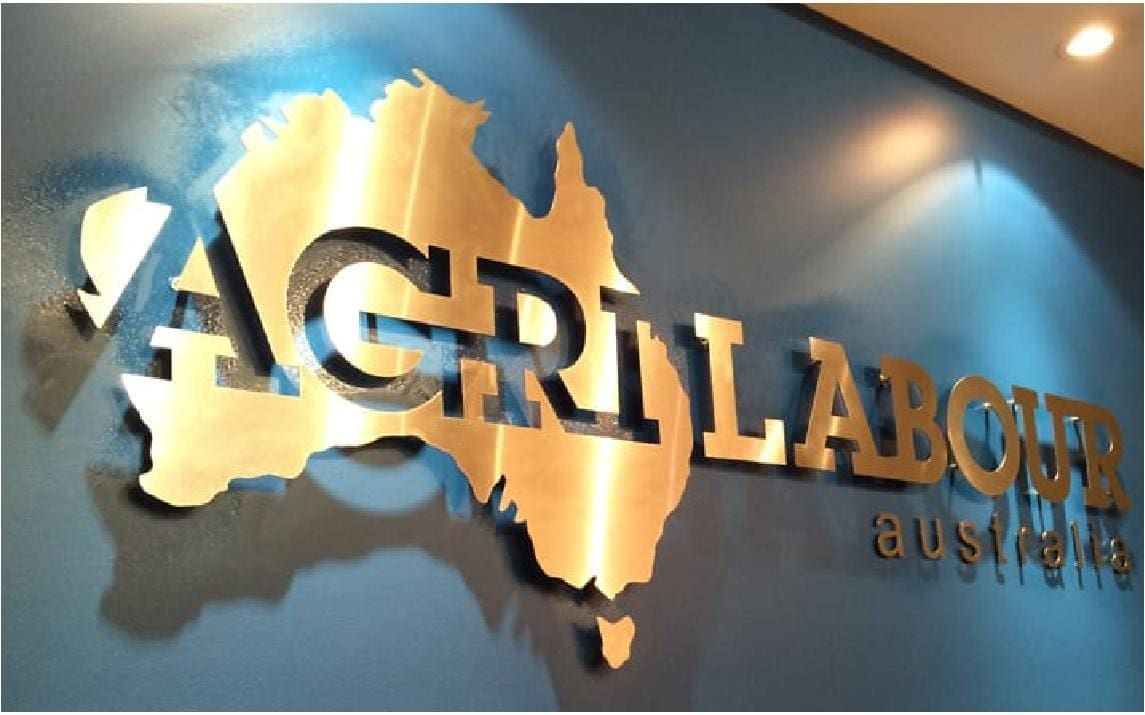 Custom cut reception sign Custom cut reception sign