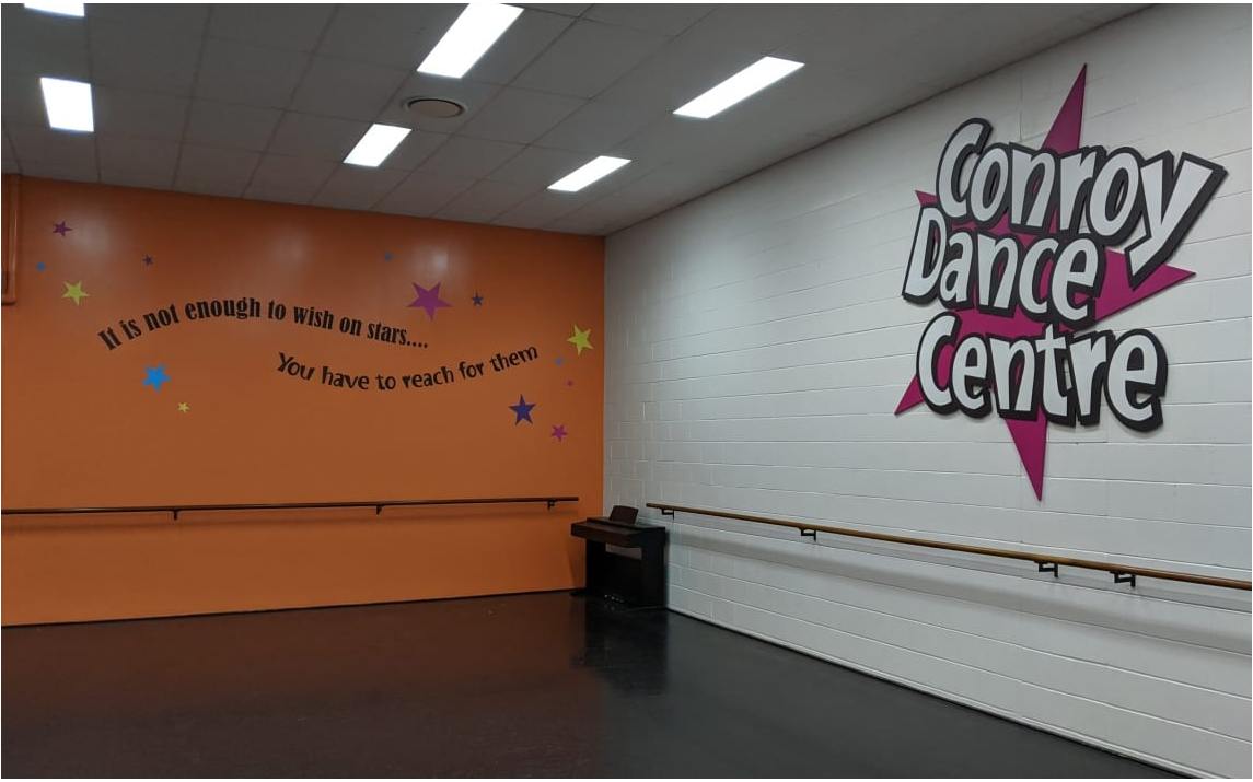 Custom studio signage Custom studio signage