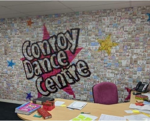 Dance Centre Wall Mural