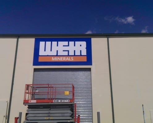 Warehouse Sign - Signage Cleaning Services
