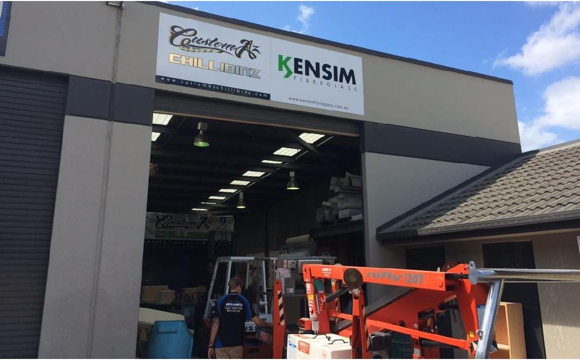 Industrial sign maintenance