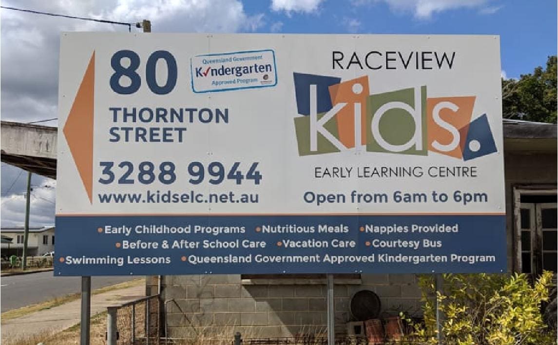 Large billboard roadside sign directional Large billboard roadside sign directional